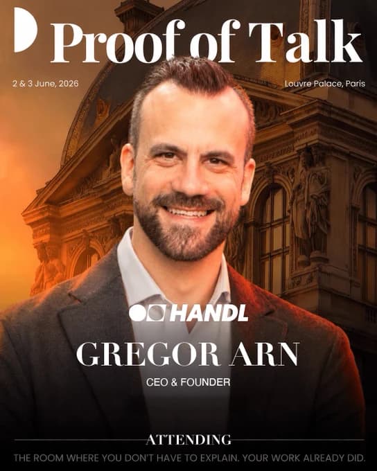 HandlPay Proof of Talk Paris