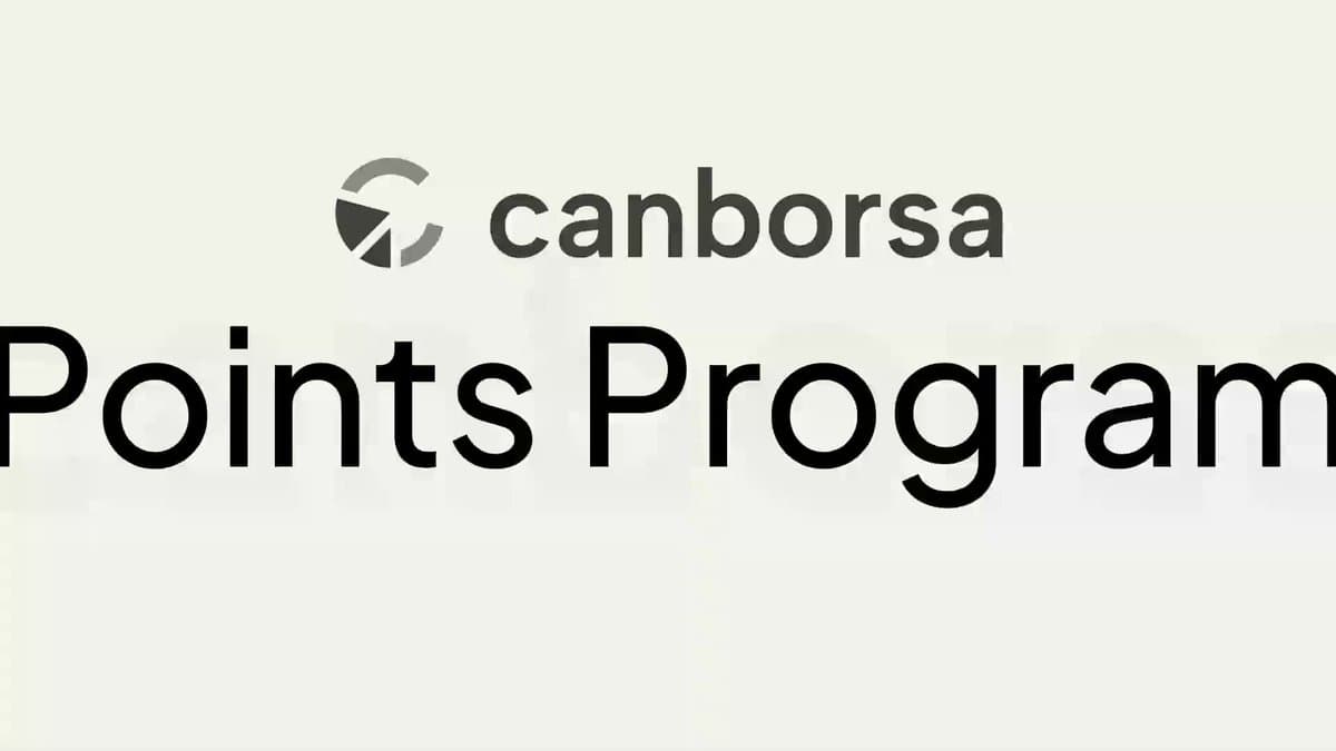 Canborsa Points Program Goes Live