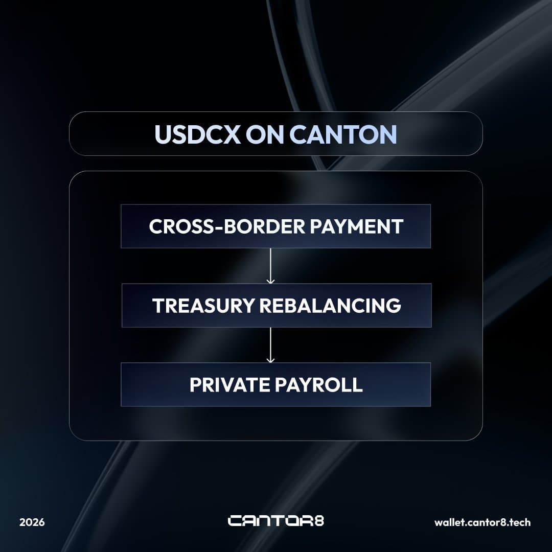 C8 Wallet Highlights USDCx Treasury Use Cases
