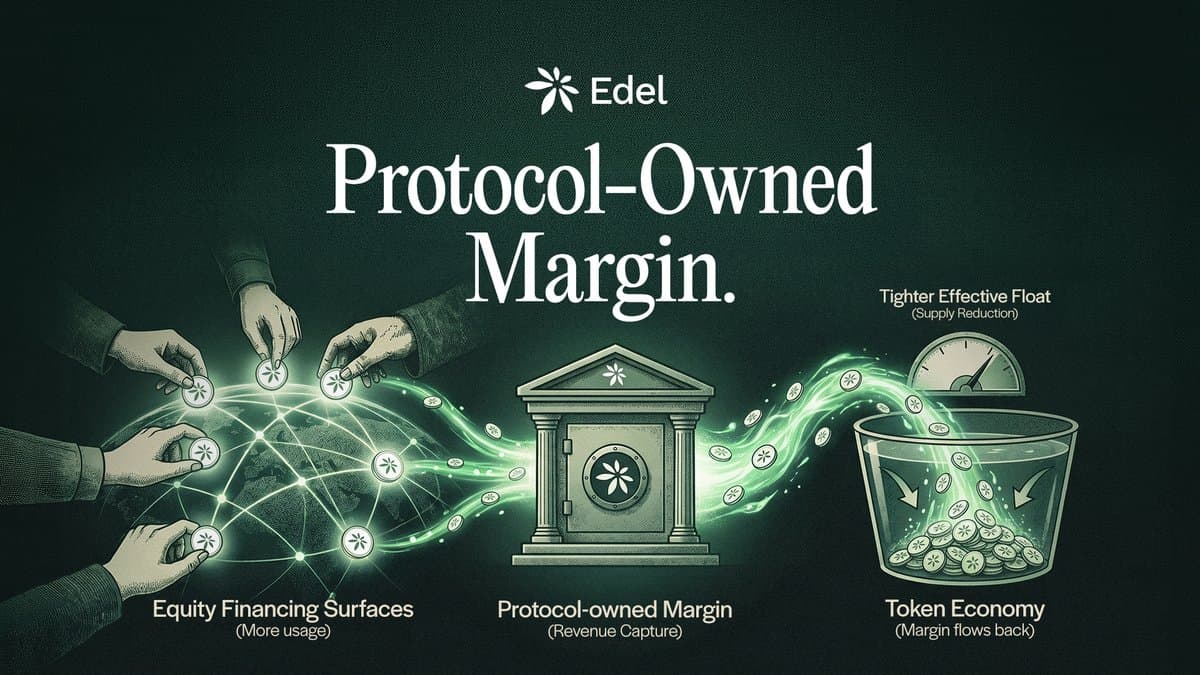 Edel Details Protocol-Owned Margin Loop