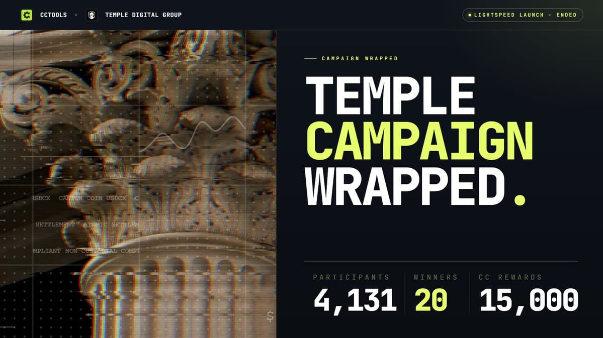 CCTools And Temple Lightspeed Launch Wraps