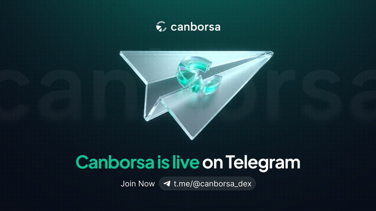 Canborsa Opens Telegram For Platform Updates