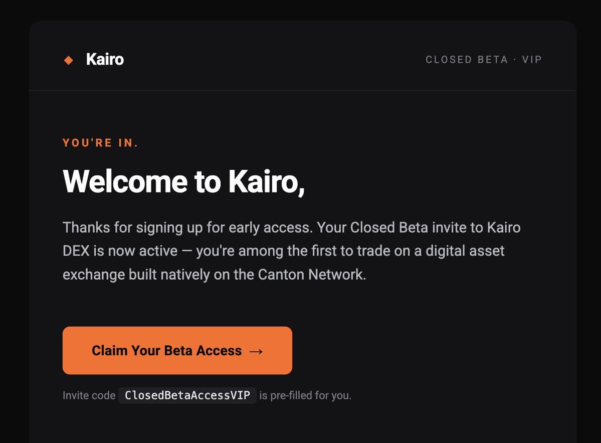 Kairo access live