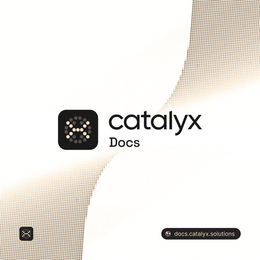 CatalyX documentation update