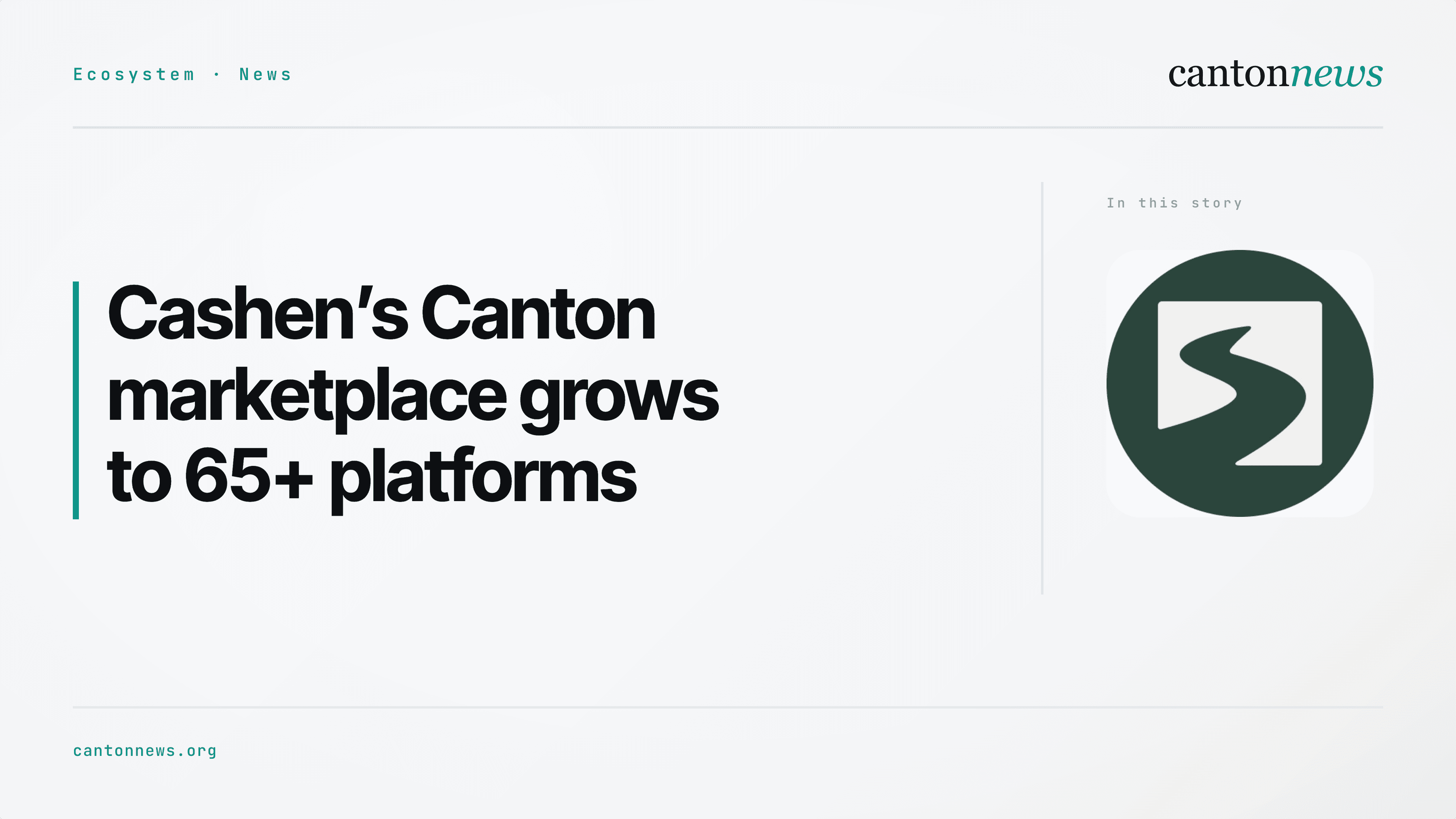 Cashen’s Canton Marketplace Grows to 65+ Platforms