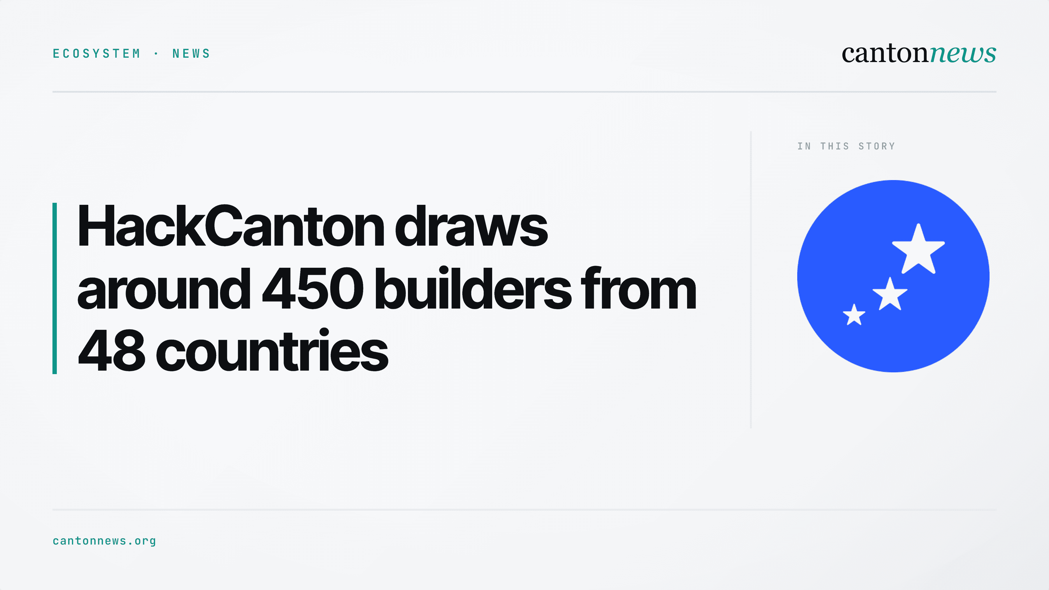 HackCanton Season 3 draws around 450 builders from 48 countries