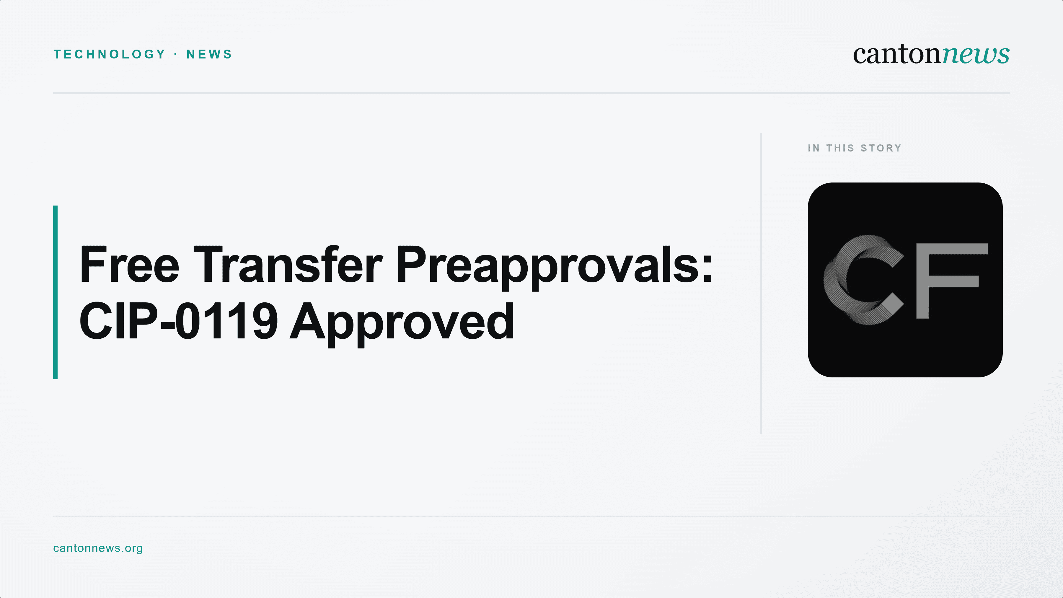 CIP-0119: Free Canton Coin Transfer-Preapproval Base Duration