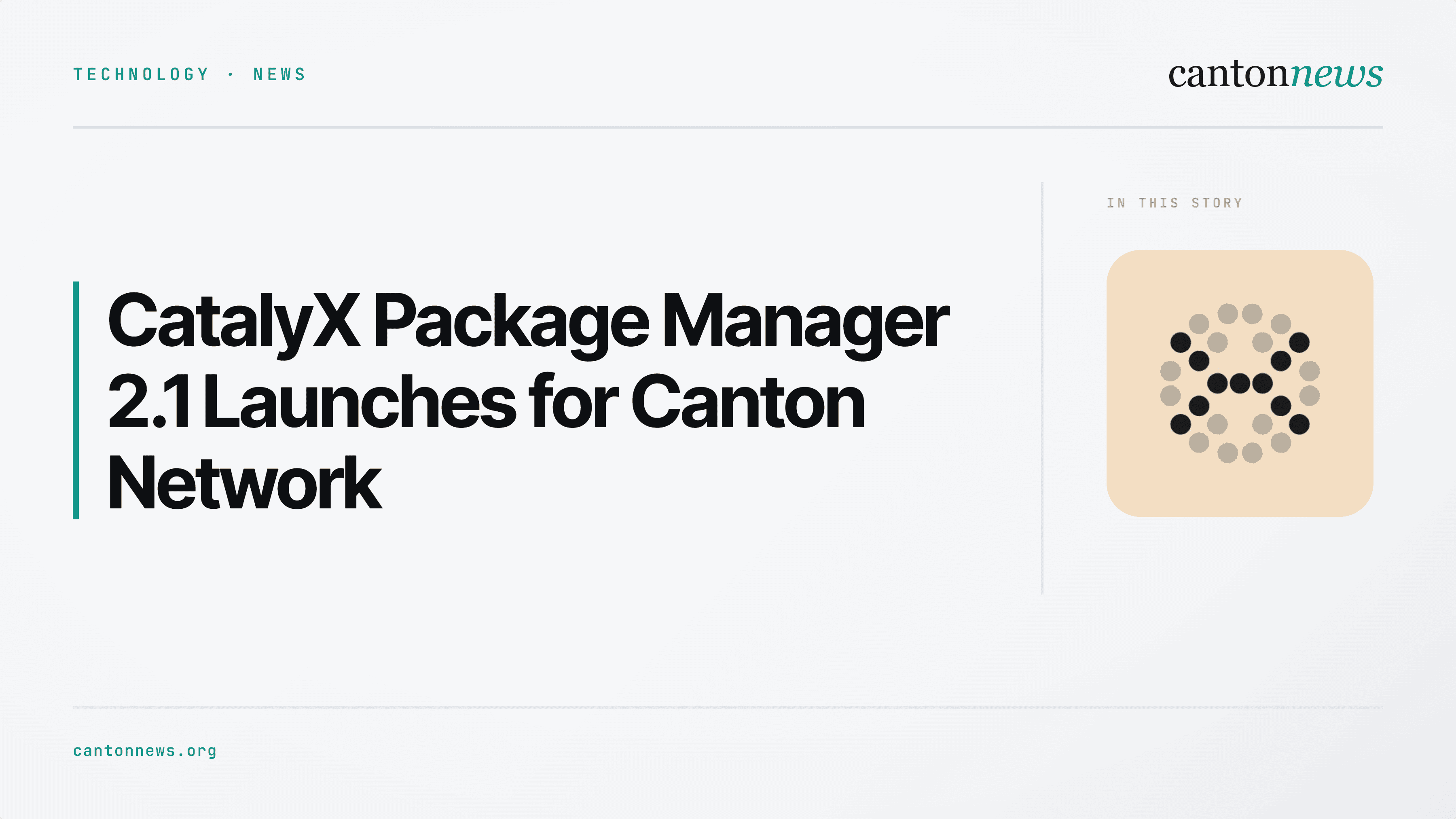 IntellectEU Launches CatalyX Package Manager 2.1 for Canton Network