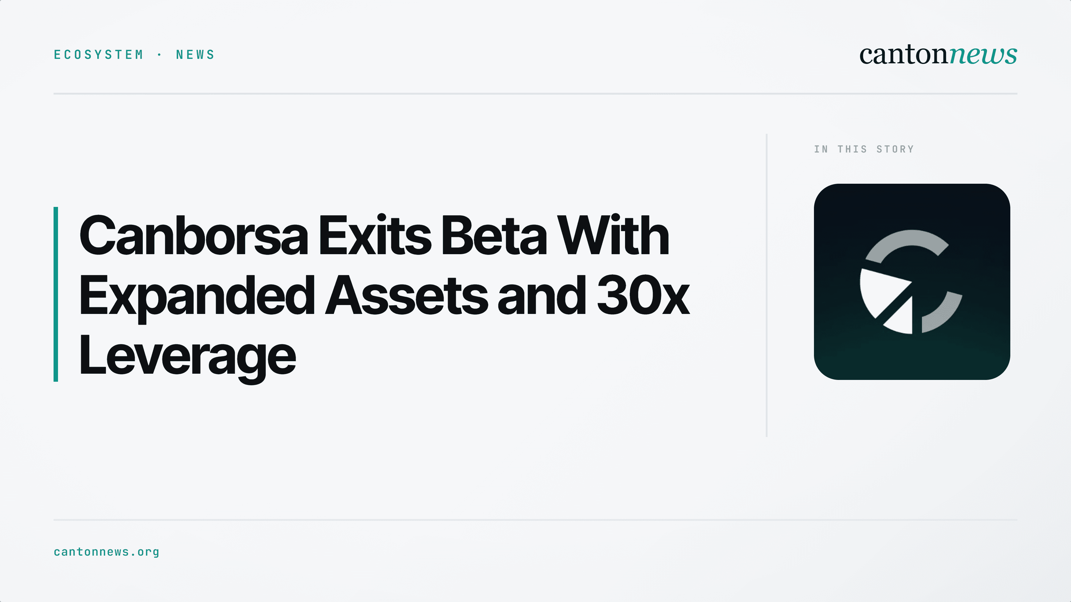 Canborsa Expands Asset List and Boosts Leverage as DEX Exits Beta