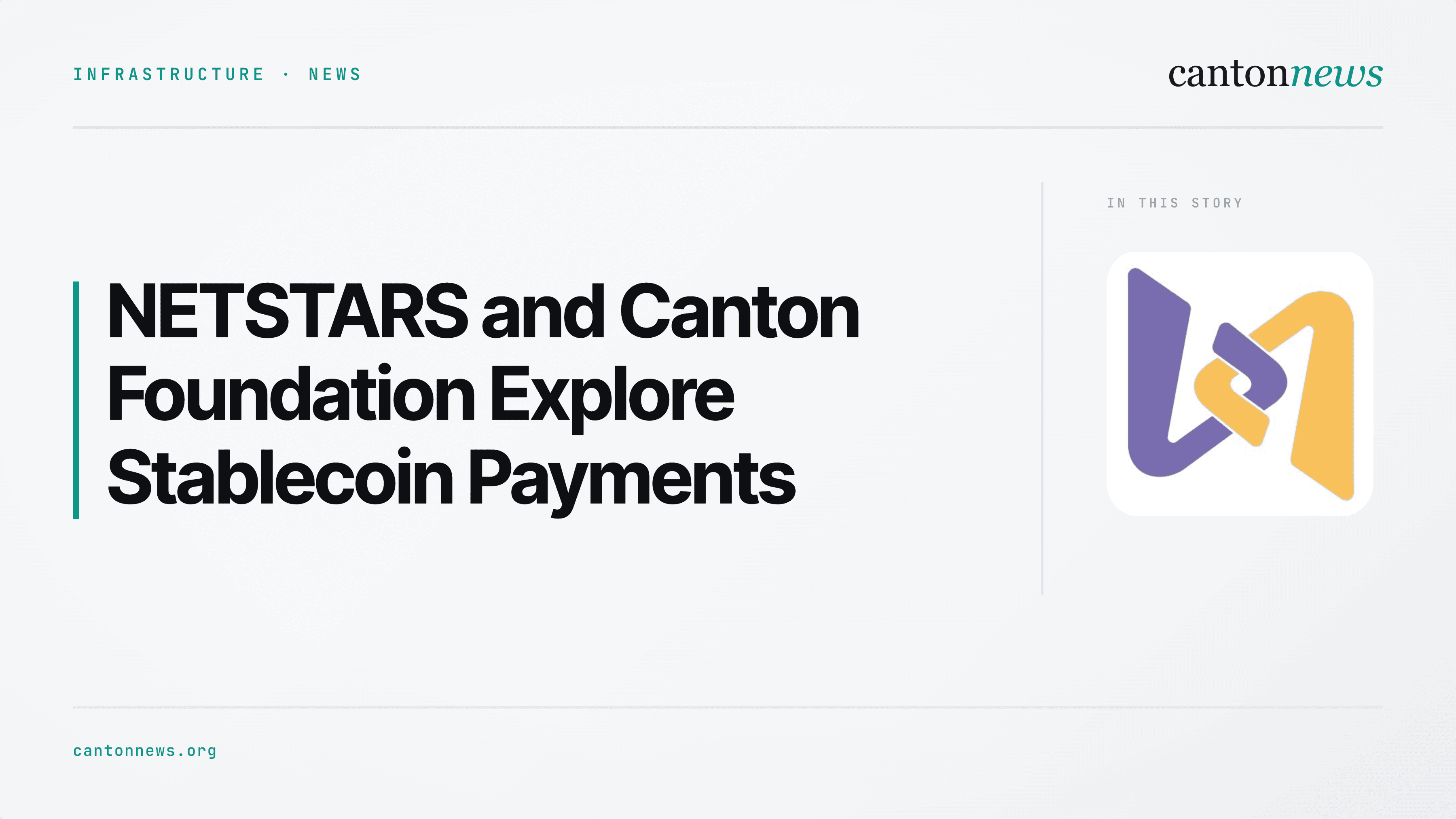 NETSTARS and Canton Foundation Sign MOU to Explore Web3 Payments