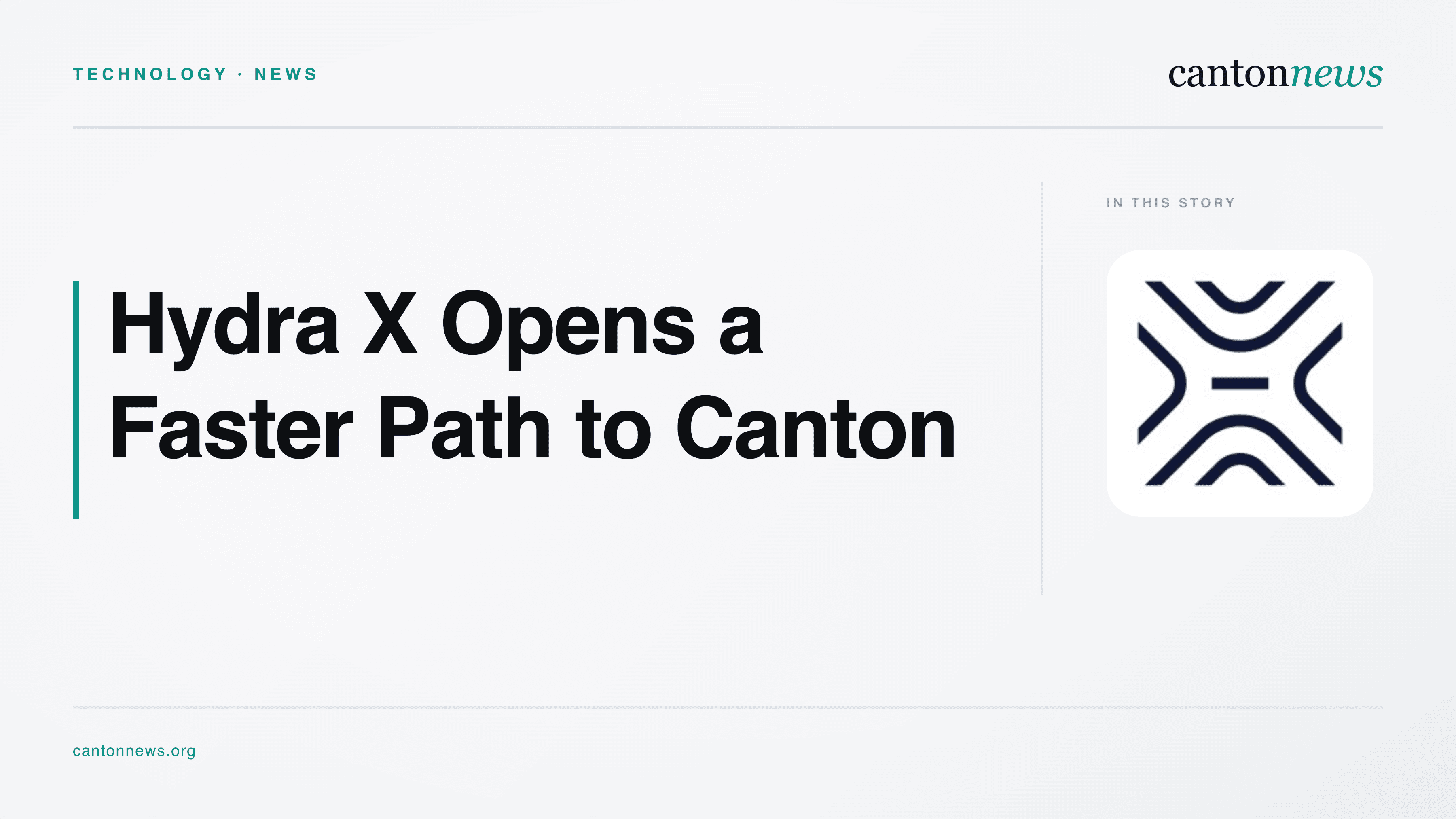 Hydra X Launches HX Gateway API to Speed Canton Deployments