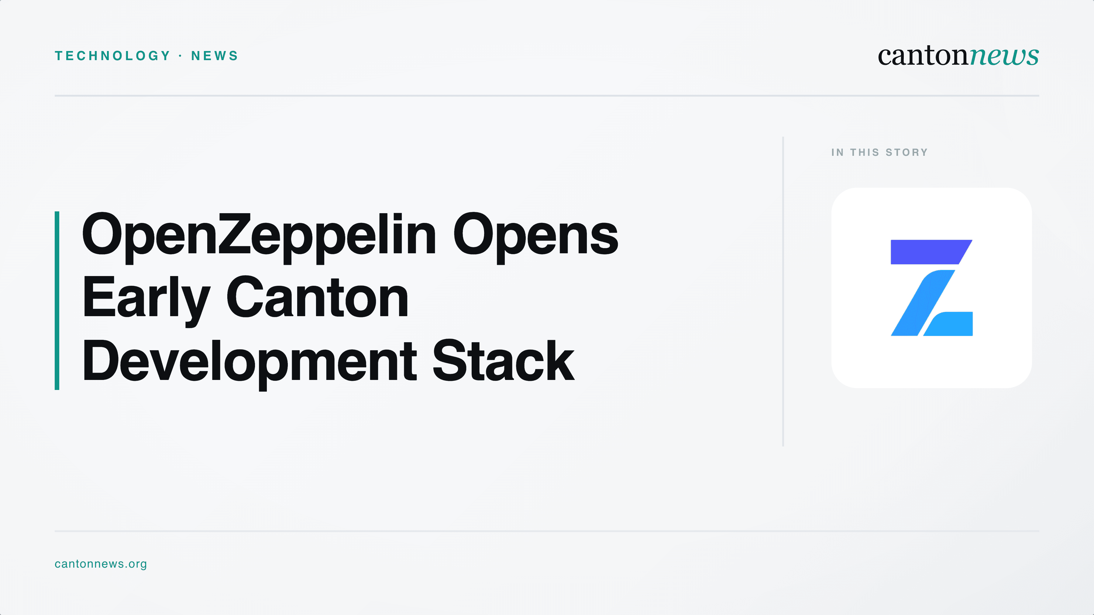 OpenZeppelin Opens Its Canton Development Stack to Public Review