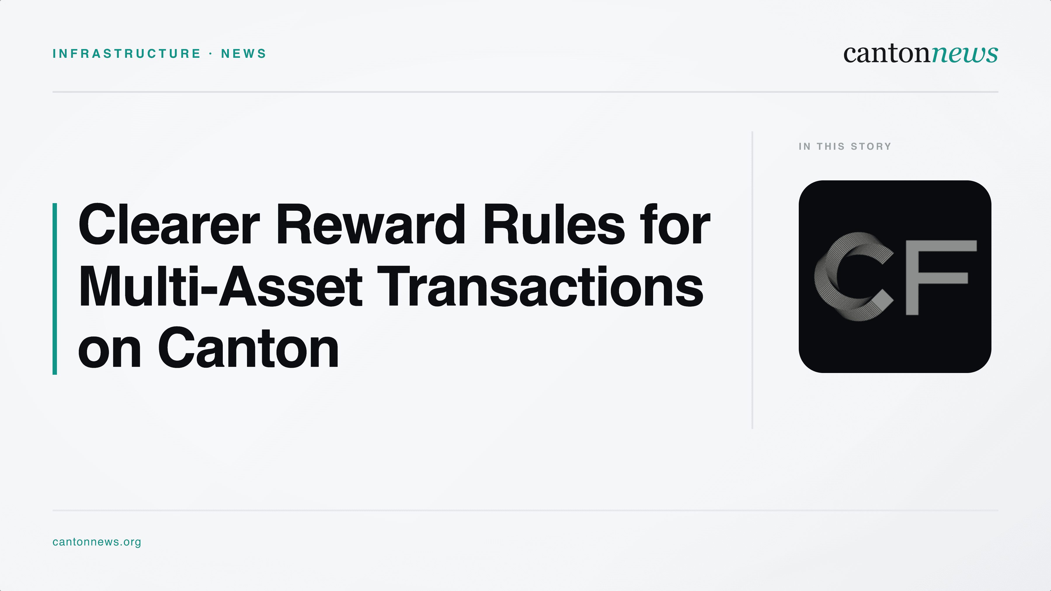 Canton Clarifies Featured App Rewards for Multi-Asset Transactions