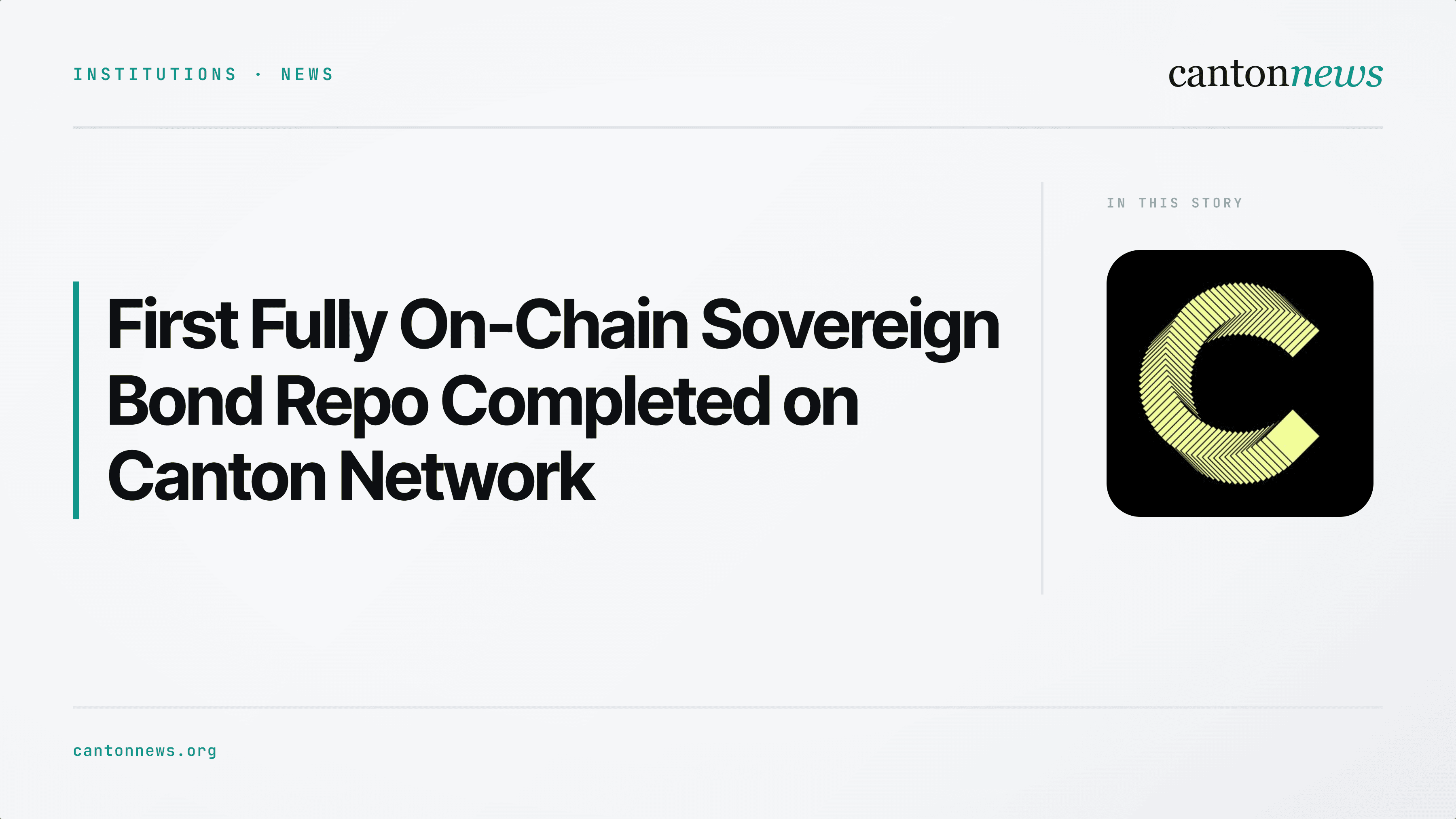 Virtu Financial, M1X Global, and Tradeweb Complete First Fully On-Chain Repo Using Sovereign Digital Bond on Canton Network