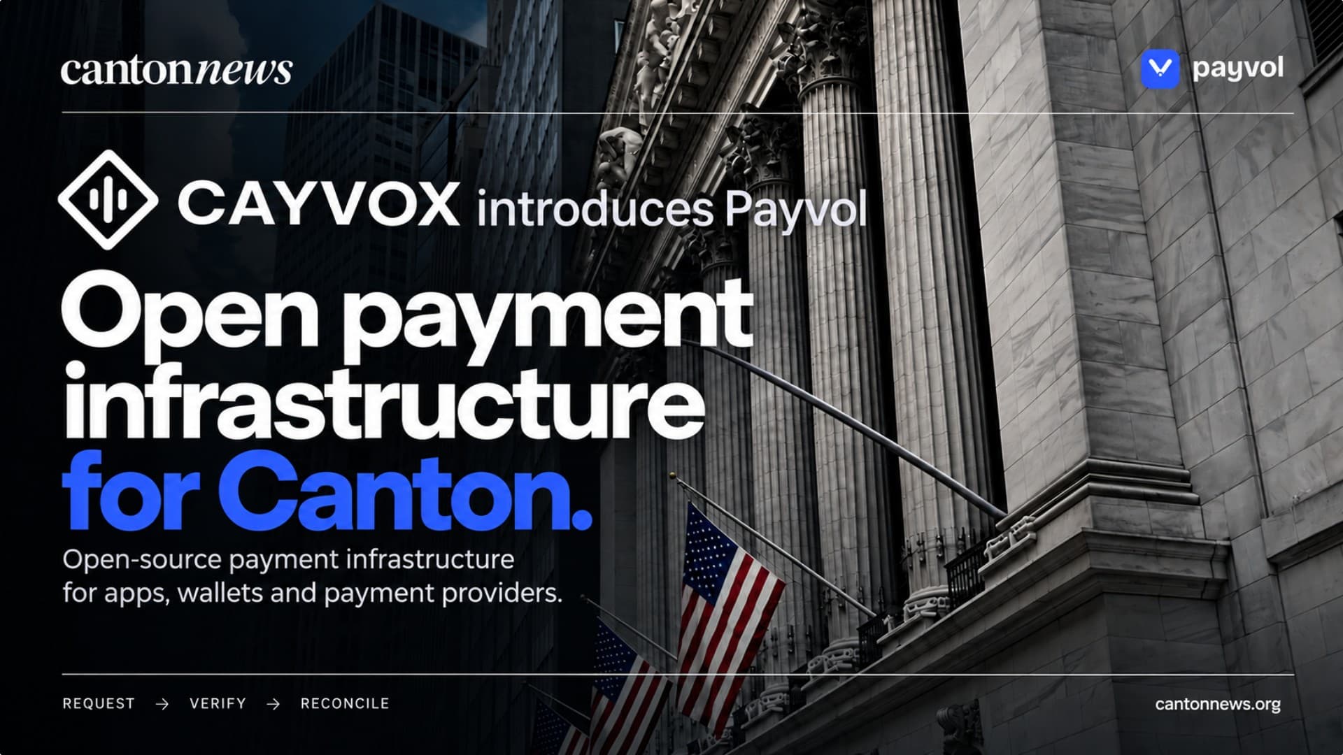 Cayvox Labs Introduces Payvol, an Open-Source Payment Infrastructure for Canton Network