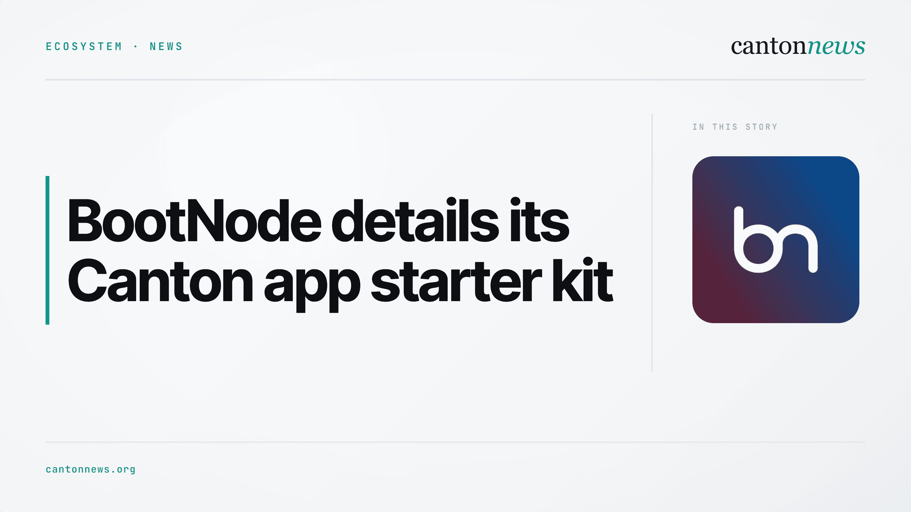 Canton’s developer update adds dAppBooster demos and setup guides