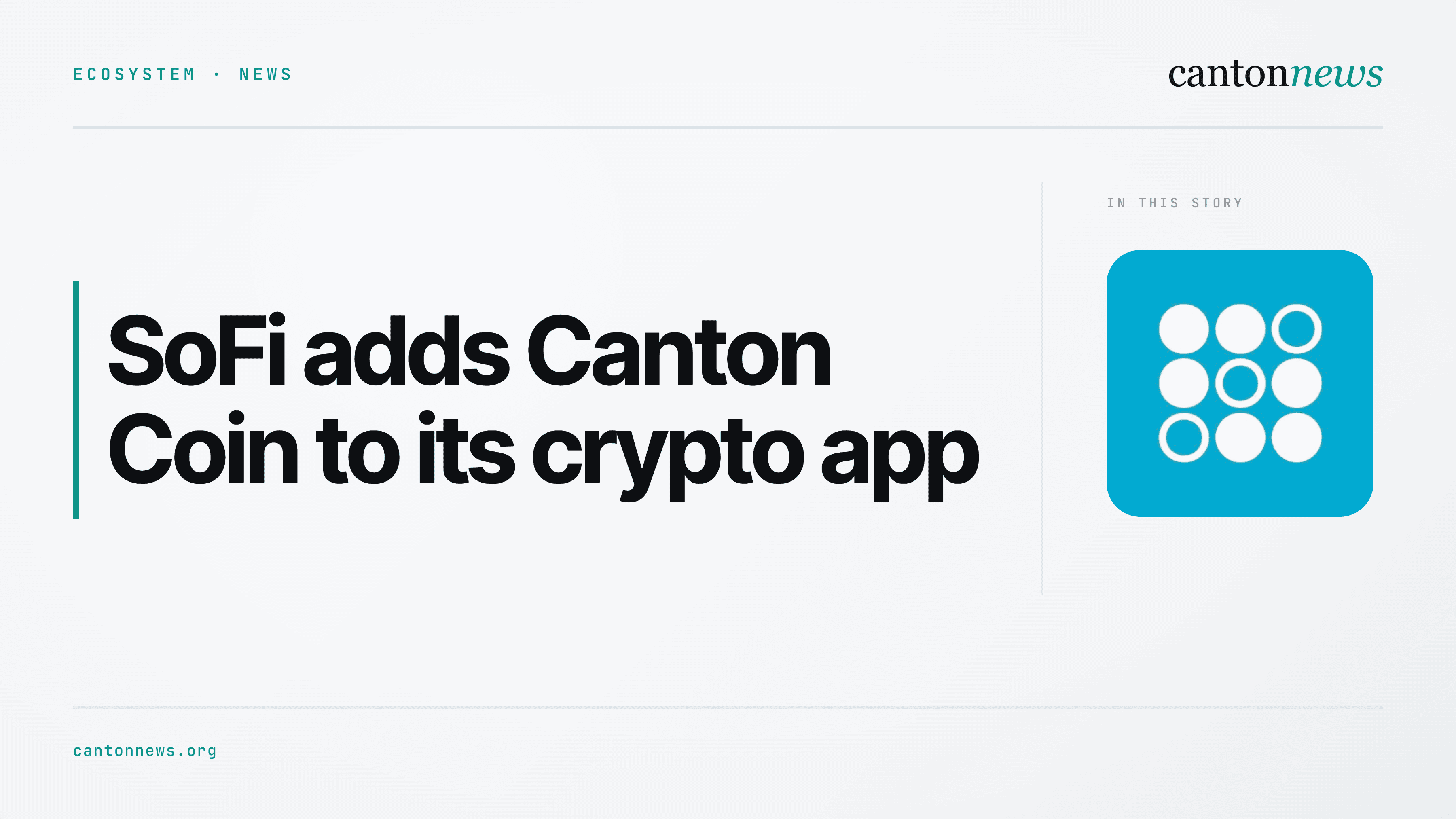 SoFi adds Canton Coin to its crypto app