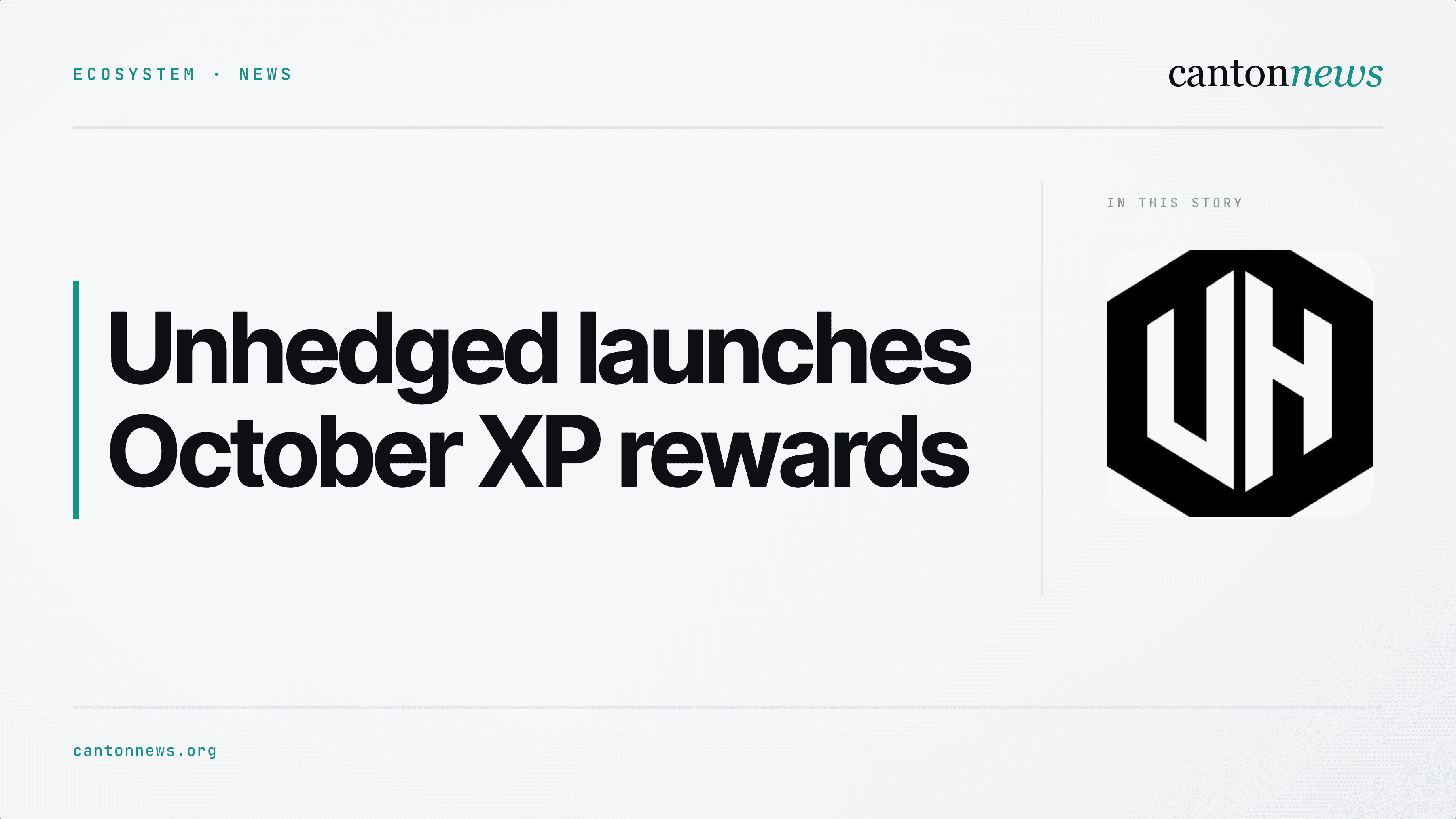 Unhedged launches October XP rewards with up to $3,000 per user