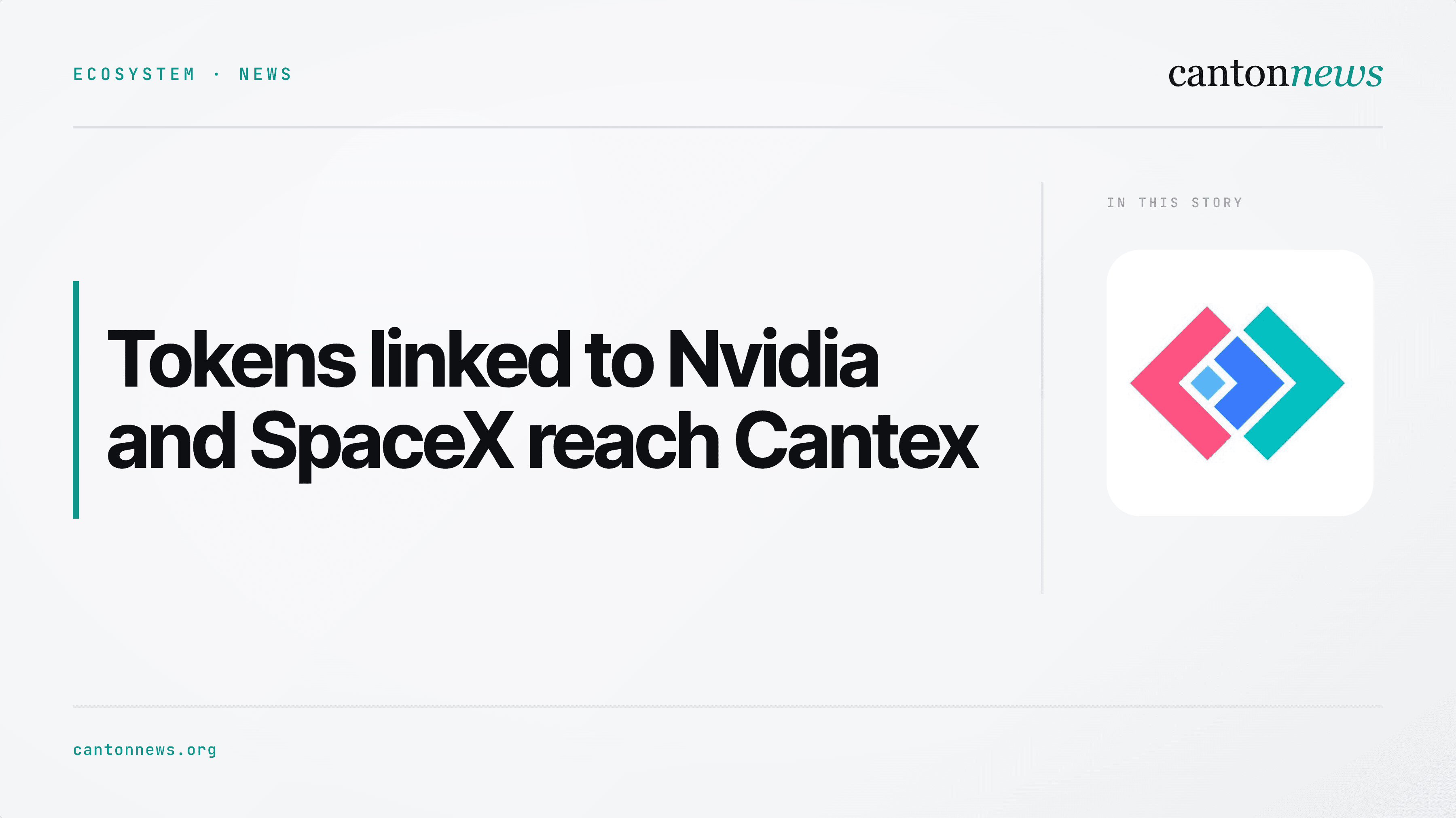 Cantex adds Edel tokens linked to Nvidia and SpaceX