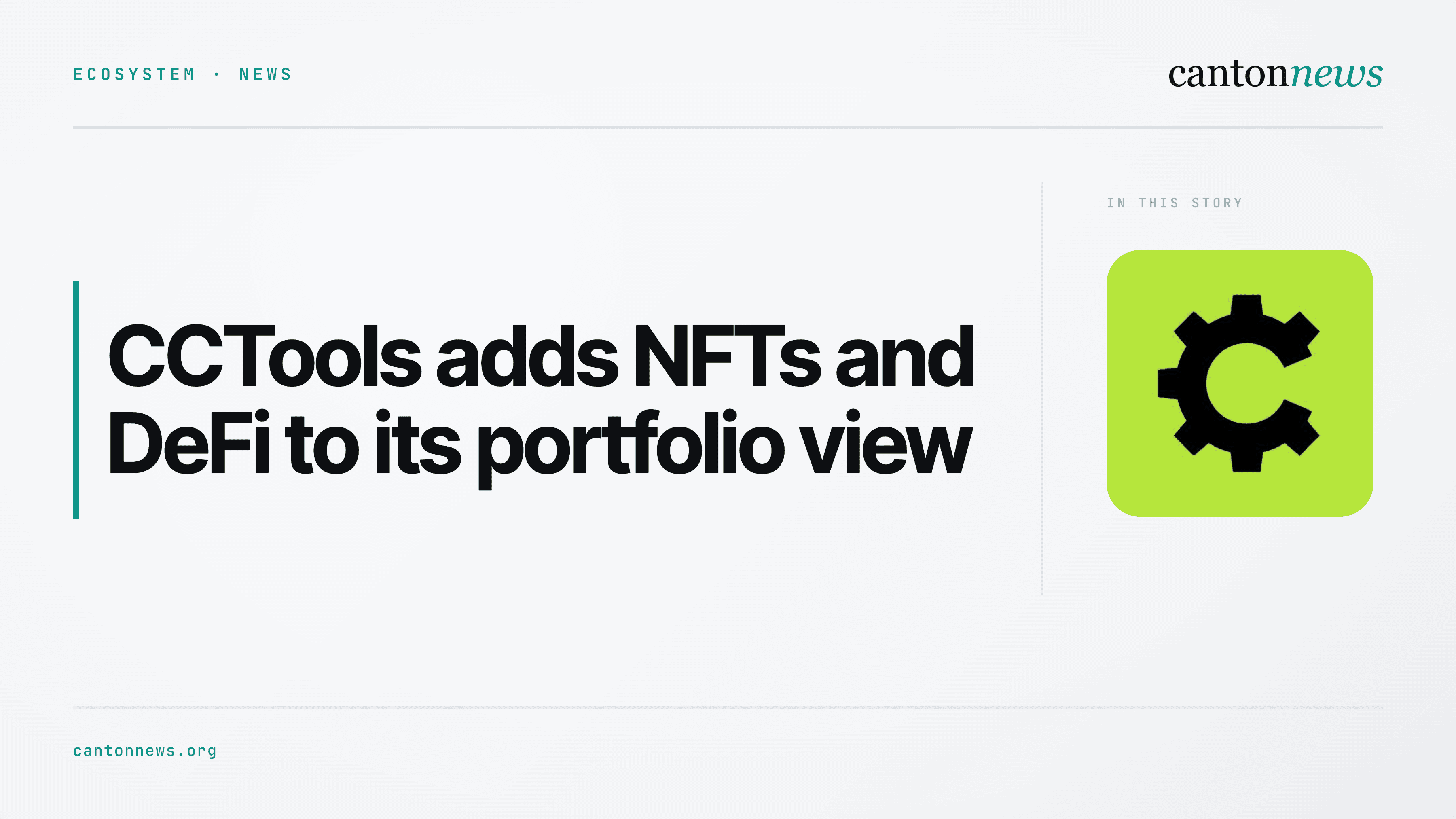 CCTools expands portfolio tracking with NFTs and DeFi positions