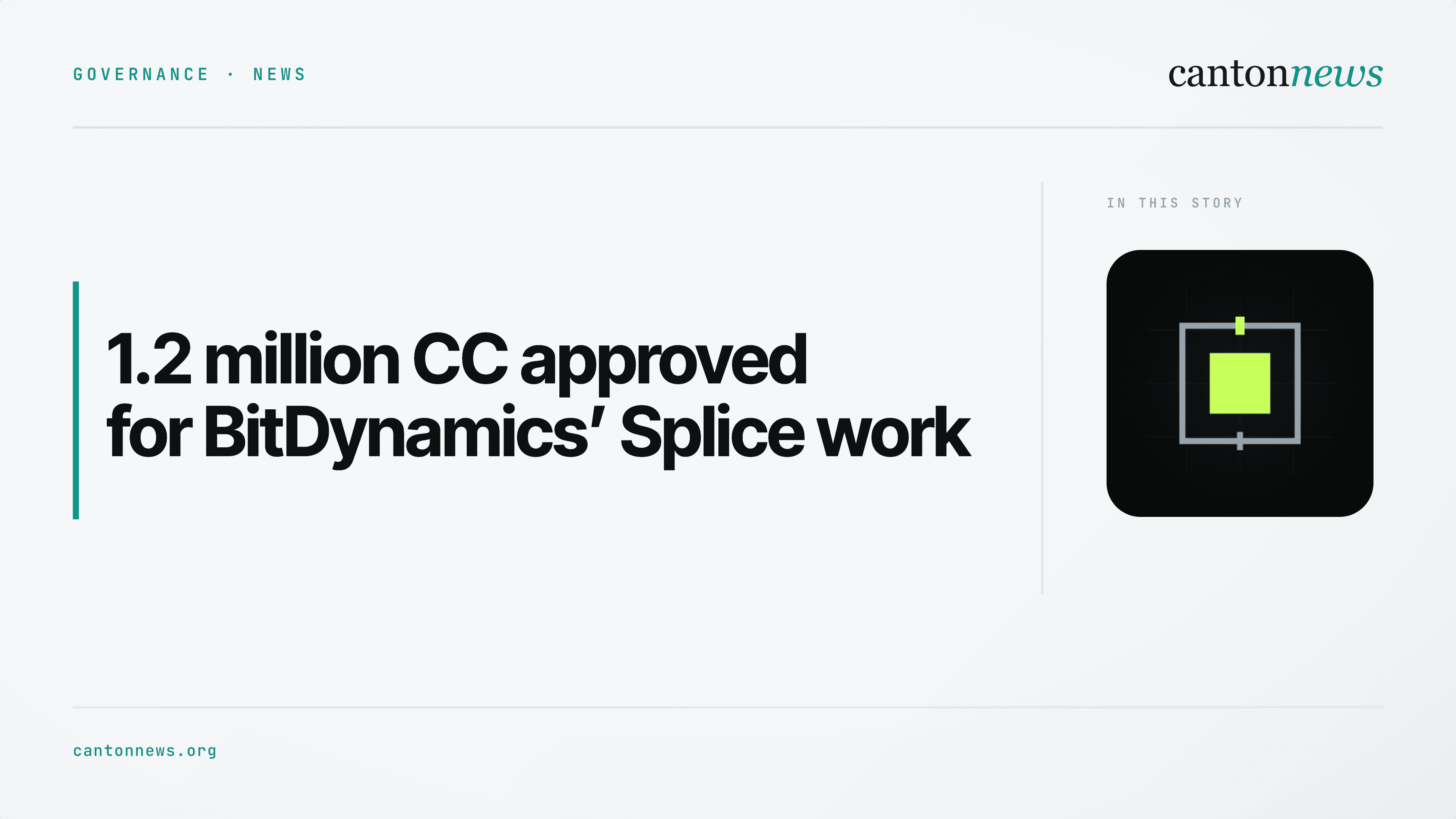 Canton Development Fund approves 1.2 million CC for BitDynamics