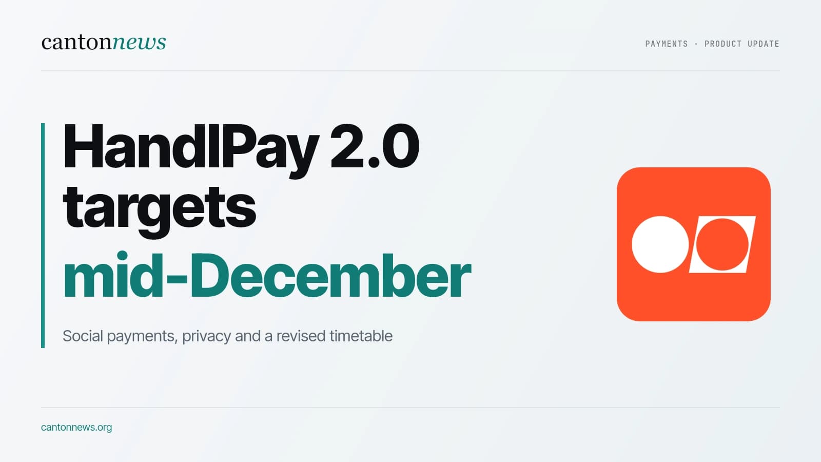 HandlPay targets mid-December for 2.0 as it rebuilds social payments