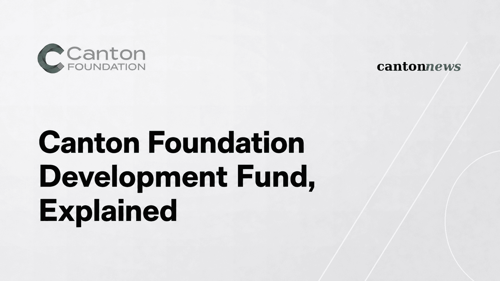 Canton Foundation’s Protocol Development Fund, Explained