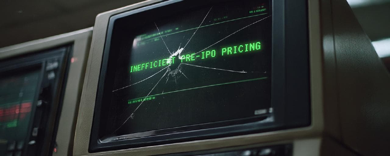 Pre-IPO Pricing Is Broken