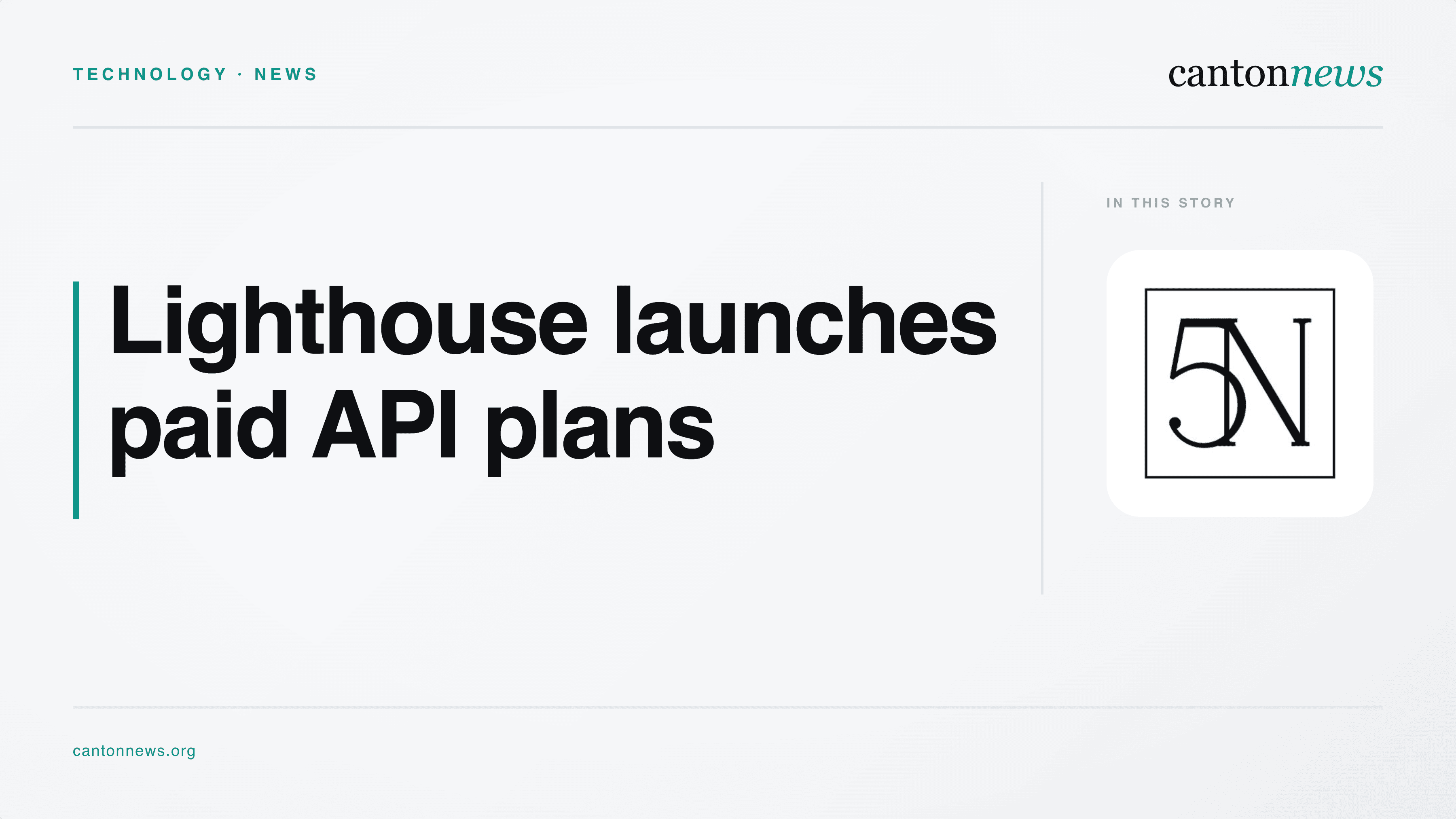 Five North Launches Paid Plans for Lighthouse API