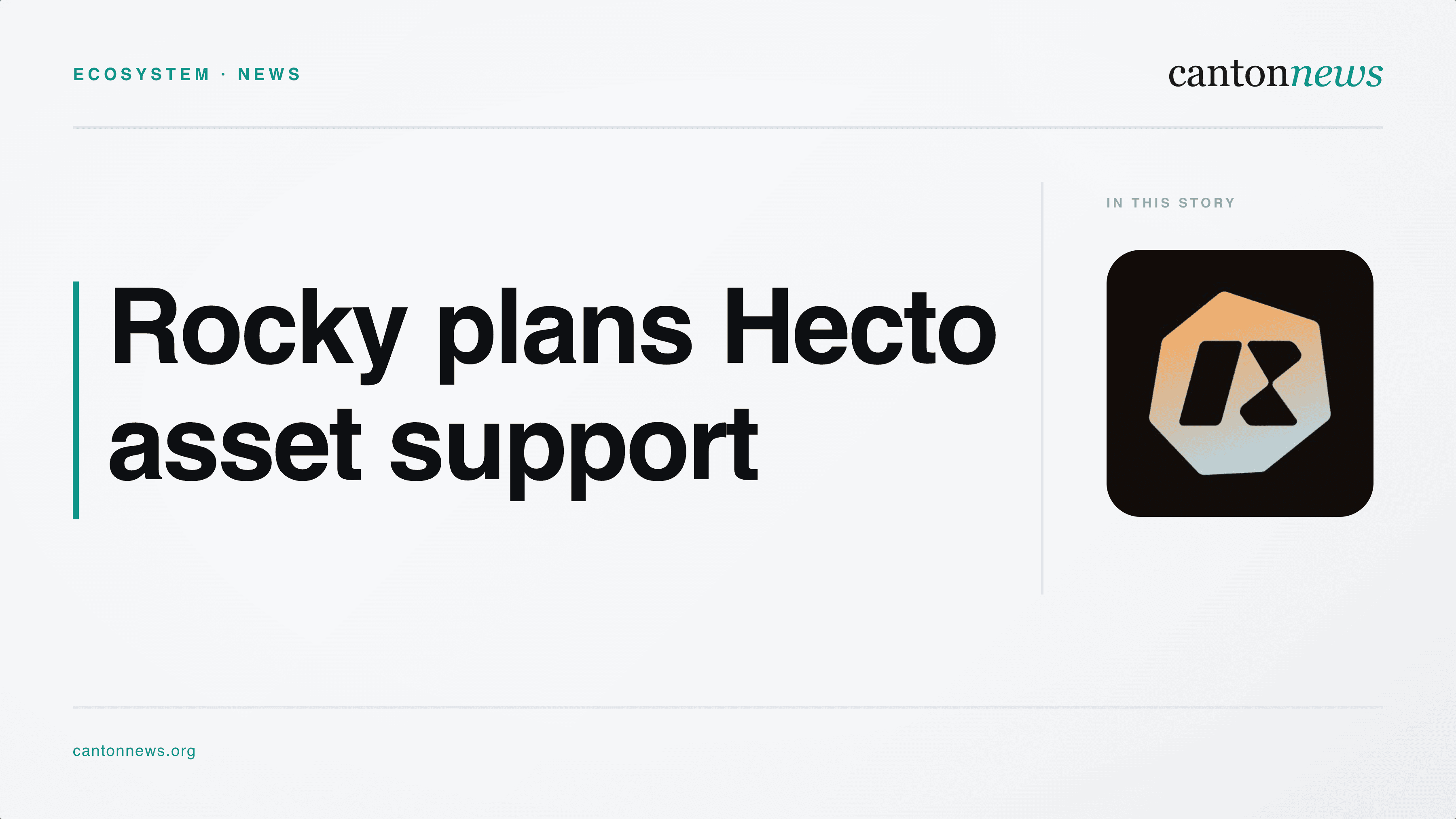 Rocky Wallet Plans Support for Hecto Assets on Canton